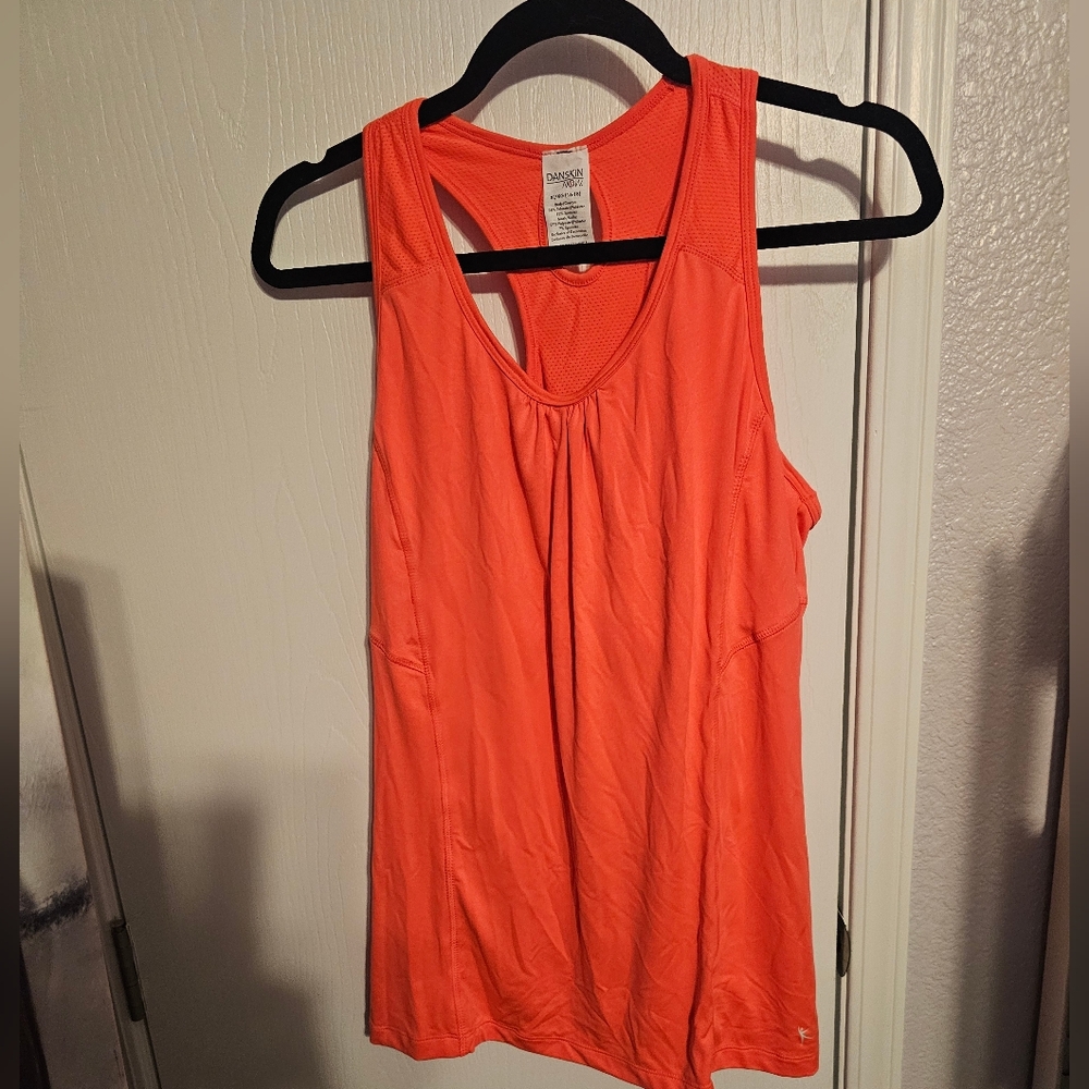 Danskin Now Vibrant Coral Tank Top